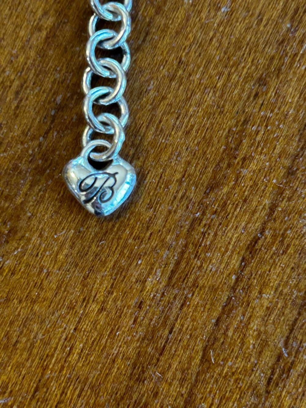 Brighton "Remember Your Heart" Two-Tone Pendant Necklace with Crystals - Picture 4 of 8